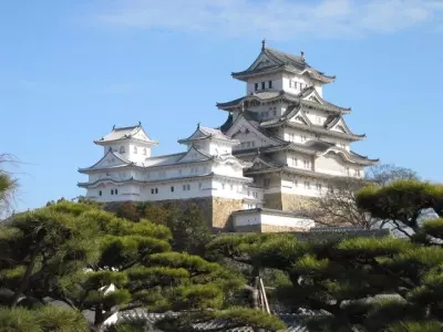Japonia, zamek Himeji