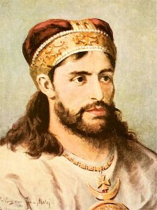 Kazimierz II Sprawiedliwy, obraz namalował Jan Matejko