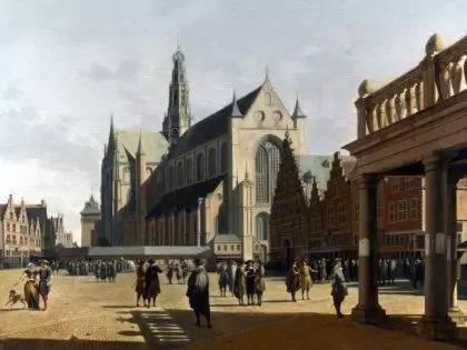 malarstwo krajobraz miejski Gerrit Adriaenszoon Berckheyde